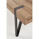 Стол журнальный HALMAR TULUZA орех медовый/черный, 120/55/41